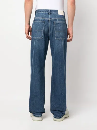 Alexander Mcqueen Alexander Mc Queen Workwear Denim Jeans In Blue