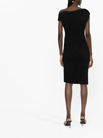 Alexandre Vauthier One-shoulder Mini Dress Side Slit