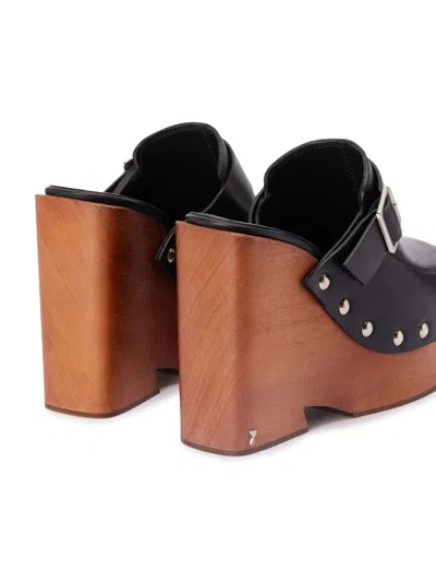 Ami Alexandre Mattiussi Ami Paris Side-buckle Slip-on Clog Mules