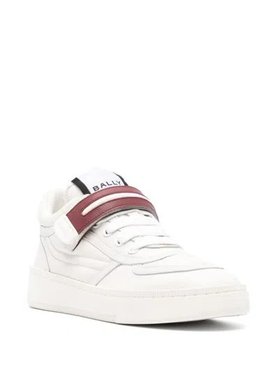 Bally Calf Leather Round Toe Sneakers