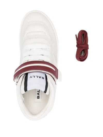 Bally Calf Leather Round Toe Sneakers