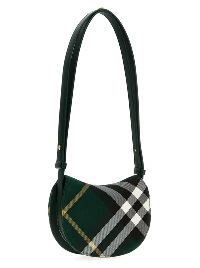 Burberry Mini Rocking Horse Checked Crossbody Bag