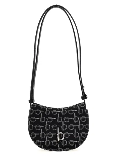 Burberry Rocking Horse Shoulder Bags Black