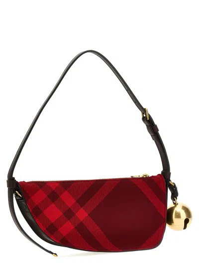 Burberry Mini Shield Check-pattern Shoulder Bag