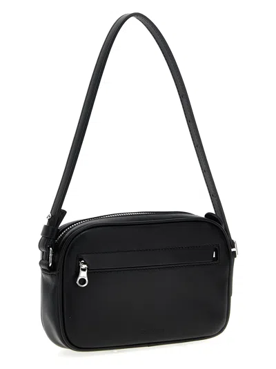 Shop Courrèges Courreges 'slim Leather Camera Bag' Shoulder Bag