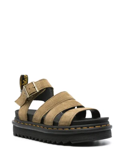 Shop Dr. Martens' Dr. Martens Blaire Nabuk Strap Sandals