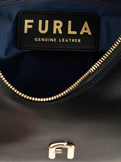 Furla Logo-plaque Leather Shoulder Bag