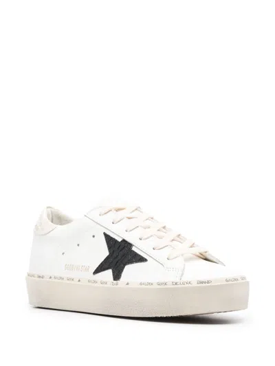 Shop Golden Goose Ball Star Leather Sneakers