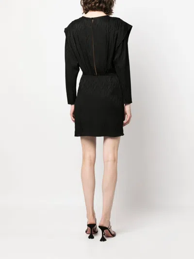 Iro Wrap-effect Printed Crepe Mini Dress