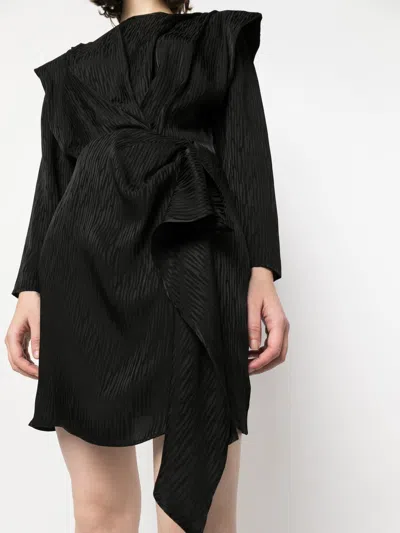 Iro Wrap-effect Printed Crepe Mini Dress