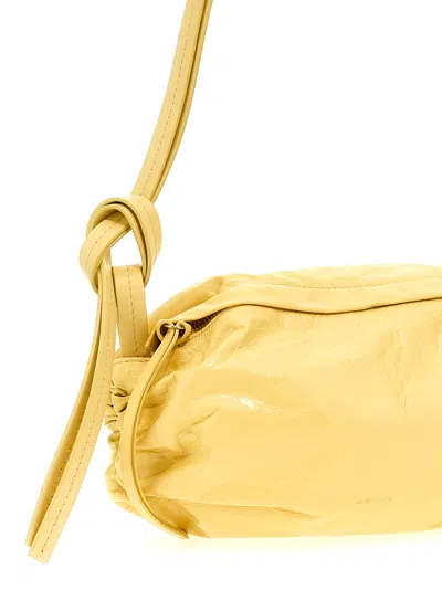 Shop Jil Sander 'cushion' Small Shoulder Bag