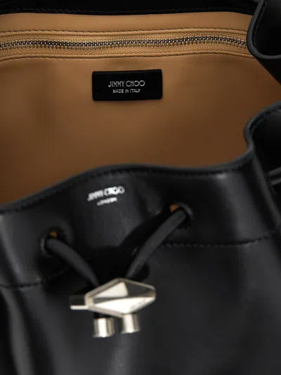 Jimmy Choo 'bon Bon' Black Leather Bag