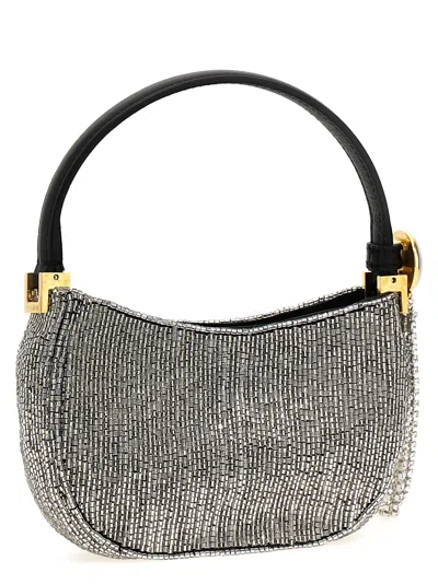 Magda Butrym Vesna Micro Embellished Satin Clutch
