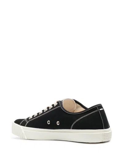 Shop Maison Margiela Tabi Canvas Sneakers