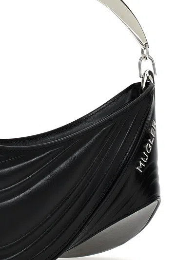 Mugler Mini Spiral Curve Shoulder Handbag