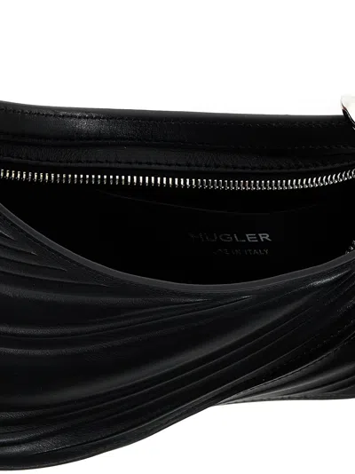Mugler Mini Spiral Curve Shoulder Handbag