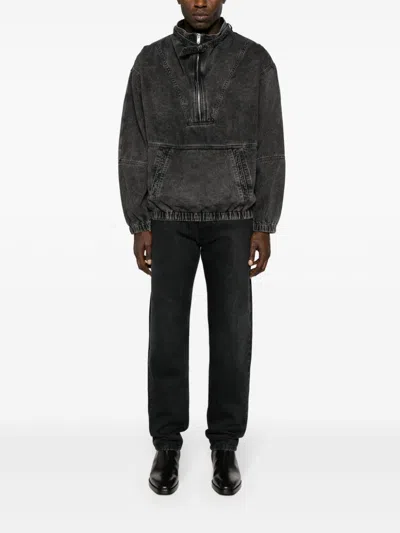 Off-white Black Jeans With Logo Patch