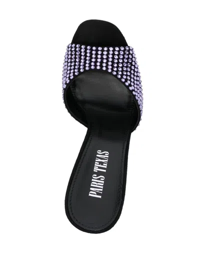 Paris Texas Holly Anja Embellished Suede Mules