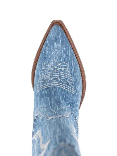 Sonora Denim Santa Fe Boots