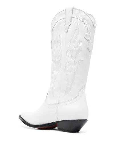 Sonora Santa Fe Leather Western Boots