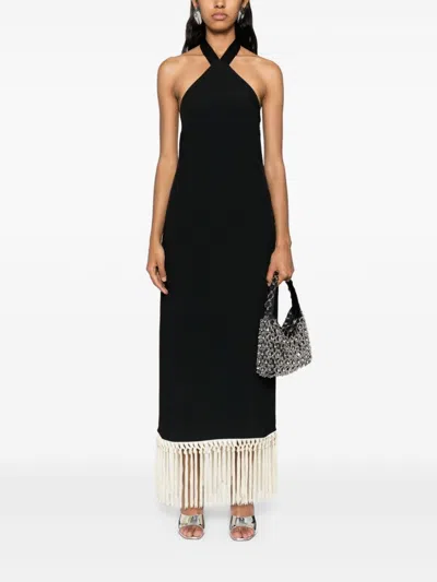 Shop Taller Marmo Pre Nina Fringed Long Dress