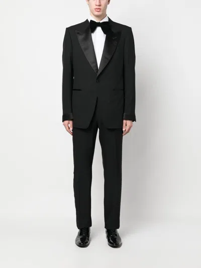 Tom Ford Satin-lapels Single-breasted Suit