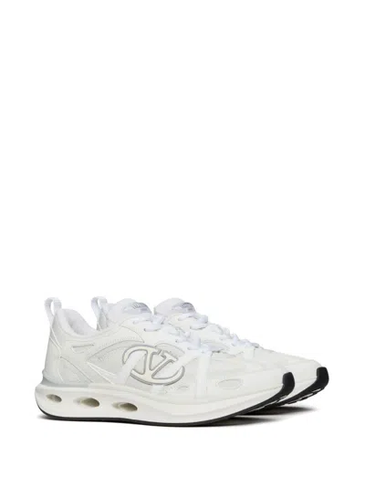 Shop Valentino Garavani V Logo Easyjog Sneakers