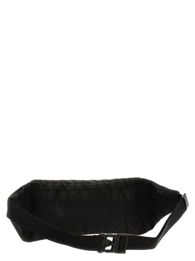 Shop Valentino Garavani  Garavani 'black Iconographe' Belt Bag