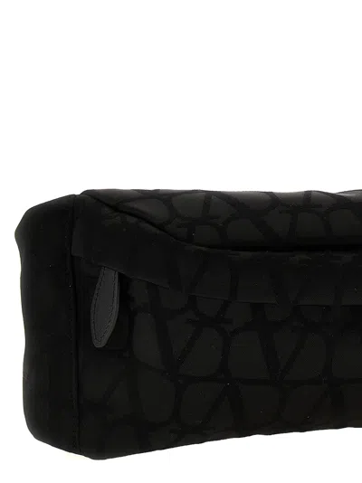 Valentino Garavani  Garavani 'black Iconographe' Belt Bag