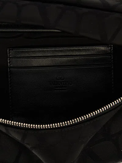 Valentino Garavani  Garavani 'black Iconographe' Belt Bag