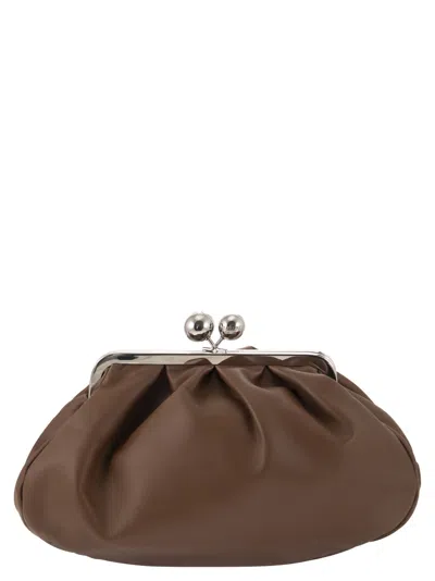 Shop Weekend Max Mara Cubico Medium Pastry Bag In Nappa Leather