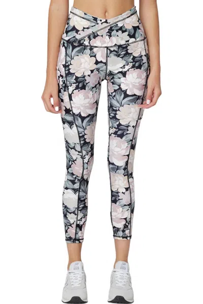 Saltwater Luxe Vintage Petal Legging In Black In Black