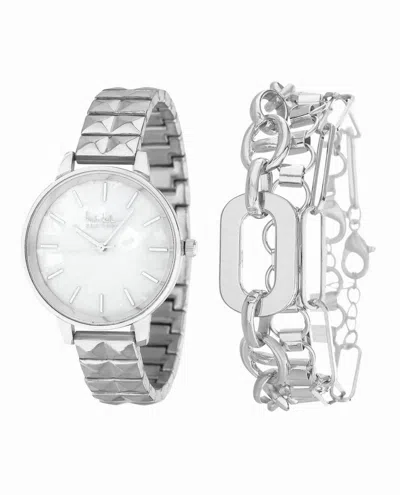 Nicole Miller Women's Bracelet Watch - 36mm In Silver In Silver