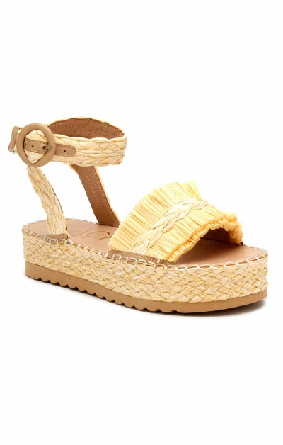 Matisse Seashore Espadrille Sandal In Natural In White