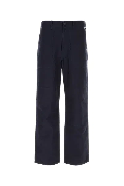 Givenchy Midnight Blue Cotton Pant In Nightblue