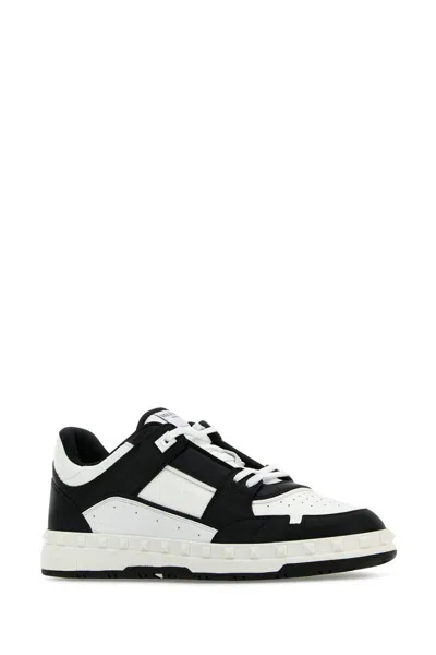 Shop Valentino Garavani Sneakers In Blackblackblackblackblack