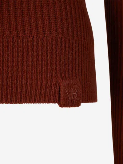 Shop Victoria Beckham Cashmere Knit Sweater In Polo Collar