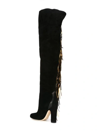Shop Brian Atwood Frayed Boots