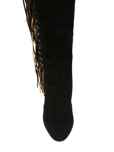 Shop Brian Atwood Frayed Boots