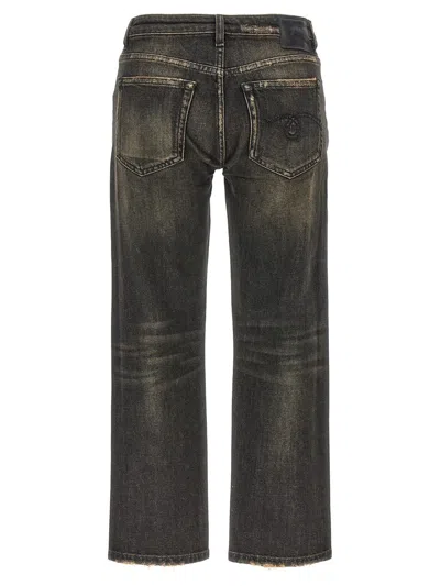 Shop R13 'boy Straight' Jeans In Black