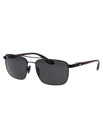 Shop Ray Ban Ray-ban Sunglasses In F02087 Black