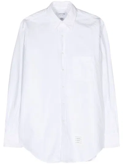 Thom Browne Men's Cotton Shirt In White
