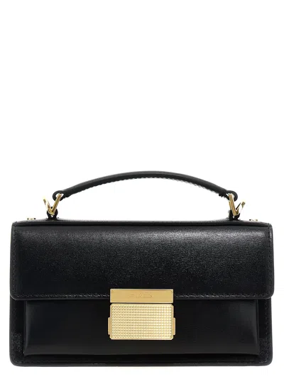 Shop Golden Goose Venezia Small Hand Bags In Black