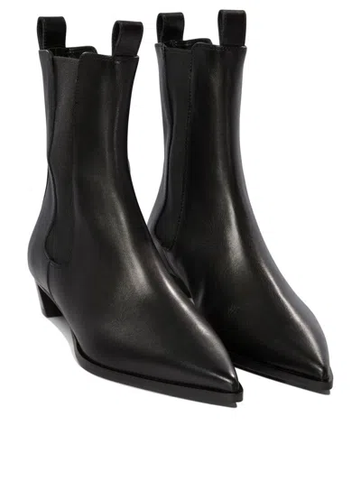 Shop Aeyde "kiwi" Ankle Boots In Black