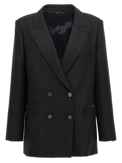 Shop Blazé Milano 'alcanara Everynight' Blazer In Black