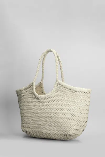 Dragon Diffusion Large Nantucket Interwoven Tote Bag In Beige