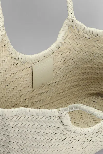 Dragon Diffusion Large Nantucket Interwoven Tote Bag In Beige