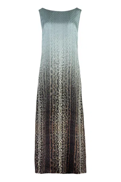 Shop Fendi Dresses In Gray