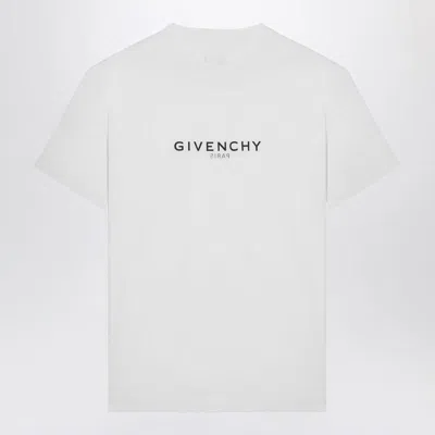 Shop Givenchy Reverse Oversize T-shirt With Logo In White