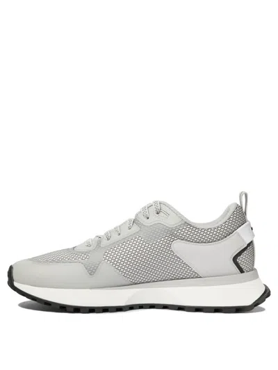 Hugo Boss Boss Jonah Fabric Low-top Sneakers In White